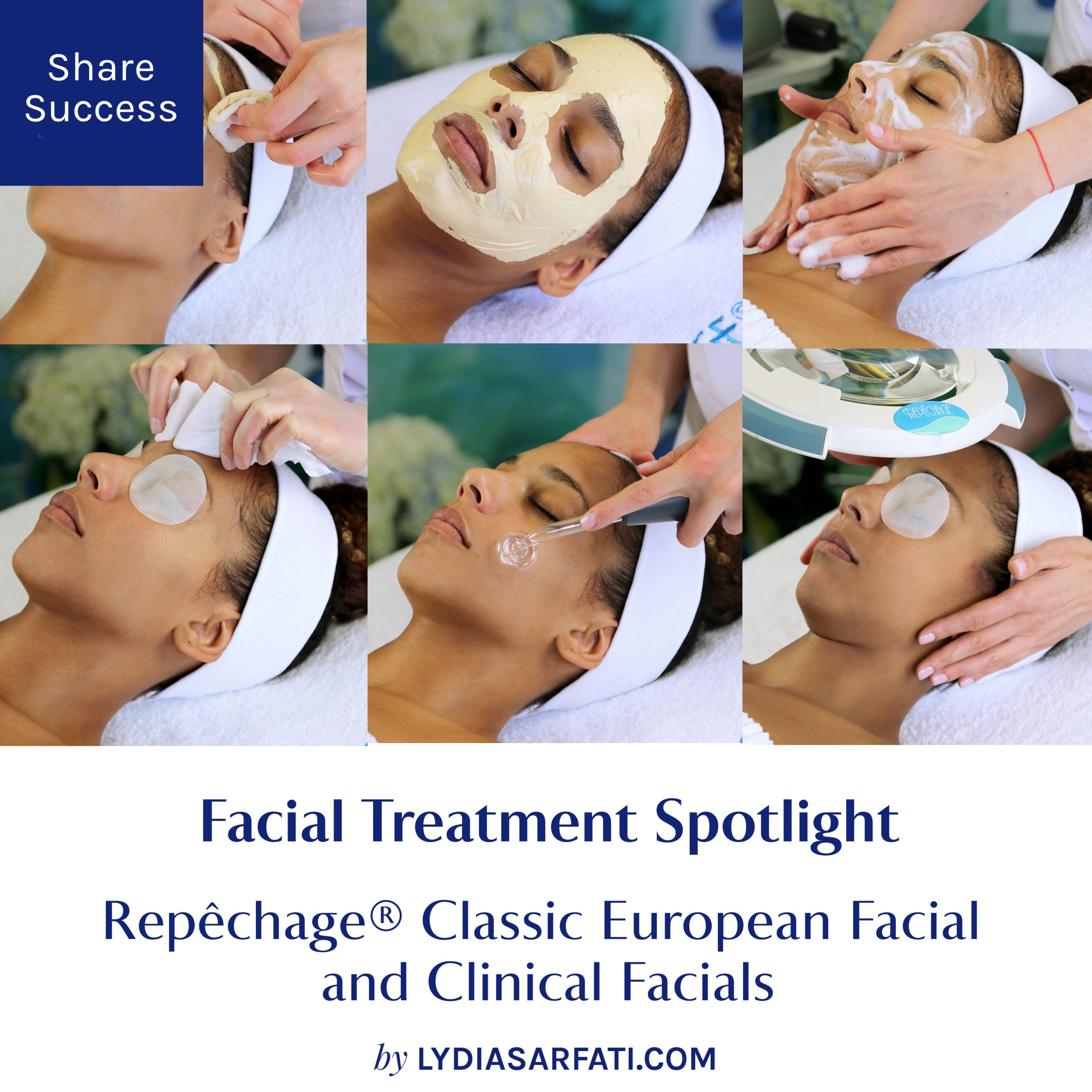 Facial Treatment Spotlight Repêchage® Classic European Facial And Clinical Facials