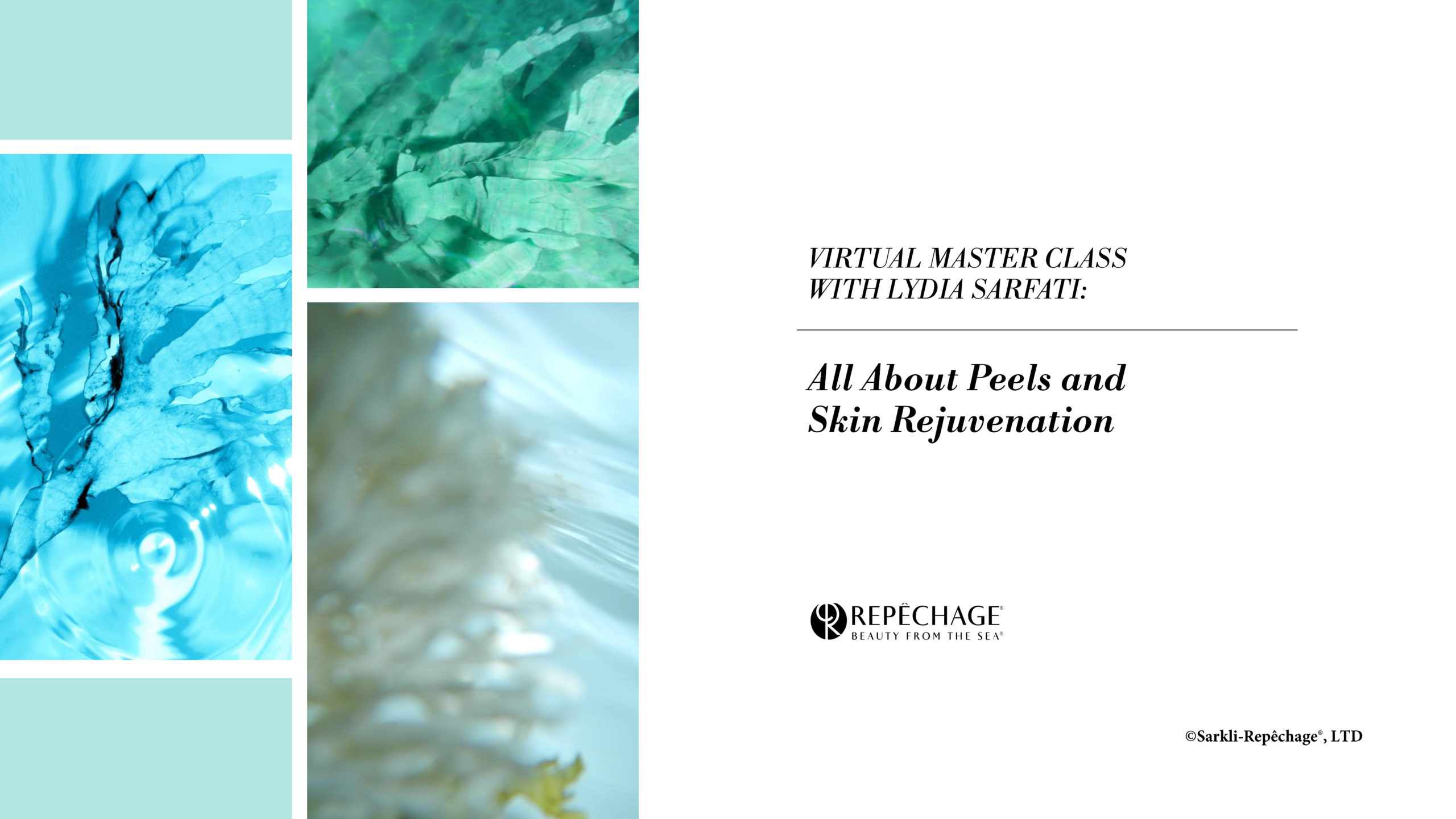 VIRTUAL MASTER CLASS: All About Peels and Skin Rejuvenation